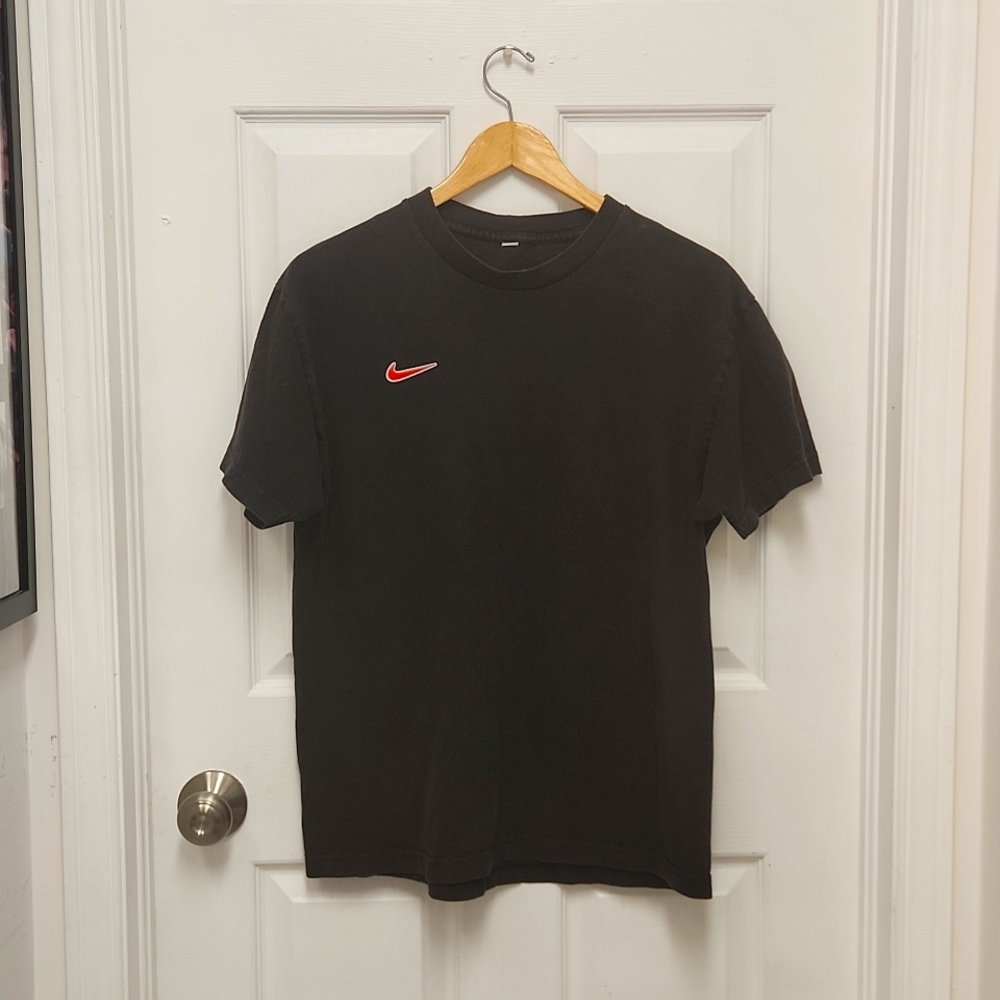 Vintage Nike Tee Shirt Black size med